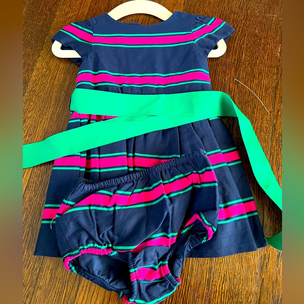 Baby girls Ralph Lauren dress